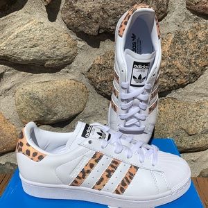 Adidas Superstar Cheetah Leopard Shoe